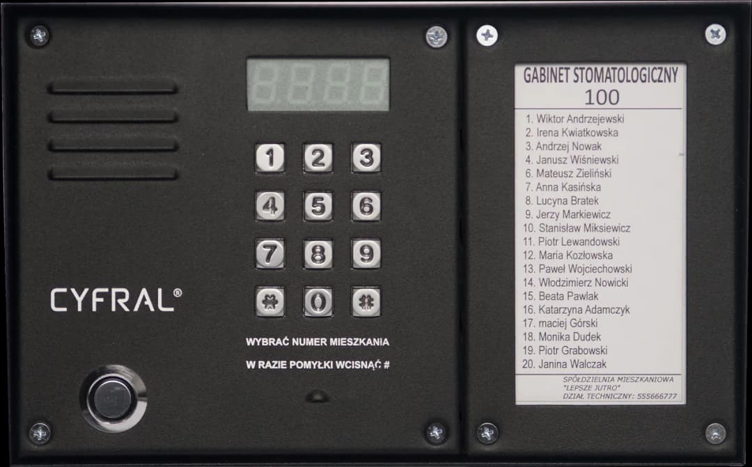 Jak zmienić kod w domofonie ACO: Prosta instrukcja krok po kroku