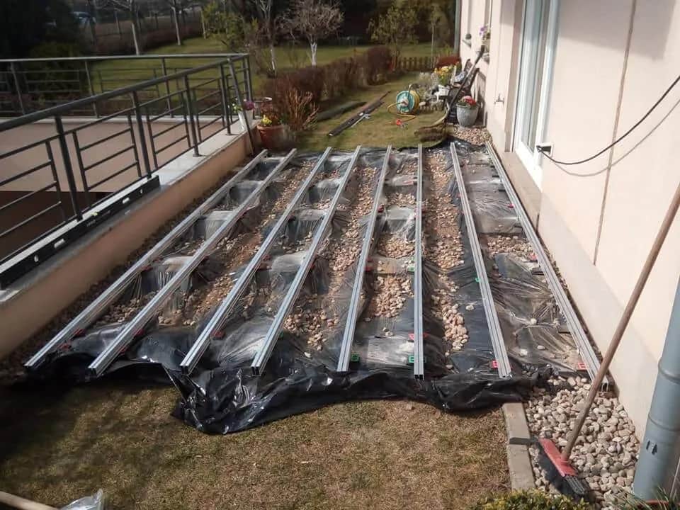 Budowa tarasu na bloczkach betonowych - poradnik krok po kroku